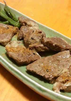 ＋1品 牛肉の七味唐辛子がけ-レシピのメイン写真
