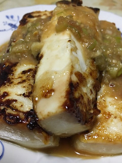 チャツネ味噌ソースの豆腐ステーキ-レシピのメイン写真