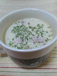 ウィンナーと野菜の豆乳スープ-レシピのメイン写真