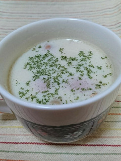 ウィンナーと野菜の豆乳スープ-レシピのメイン写真