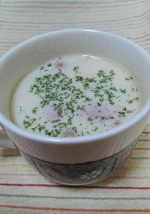 ウィンナーと野菜の豆乳スープ-レシピのメイン写真