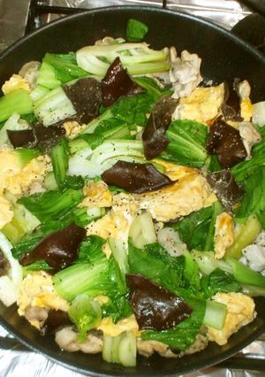 豚肉ときくらげの酢野菜炒め♪簡単-レシピのメイン写真