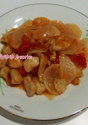 大根と鶏胸肉のフレッシュトマト煮-レシピのメイン写真