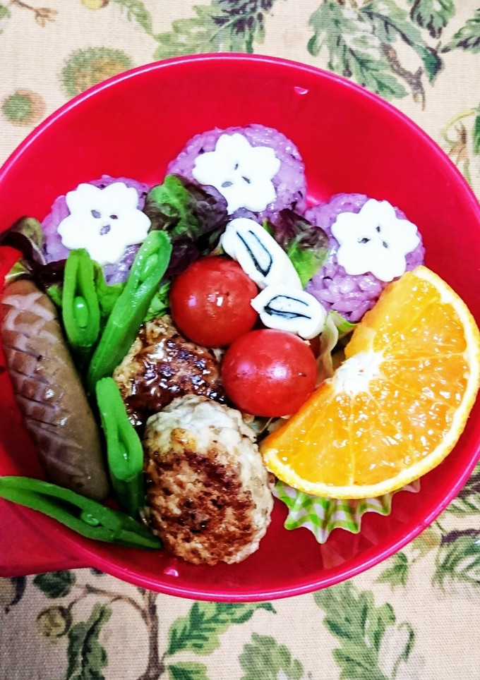 桜 弁当-レシピのメイン写真