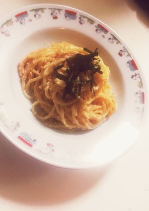 素材の味が楽しめる タラコパスタ-レシピのメイン写真