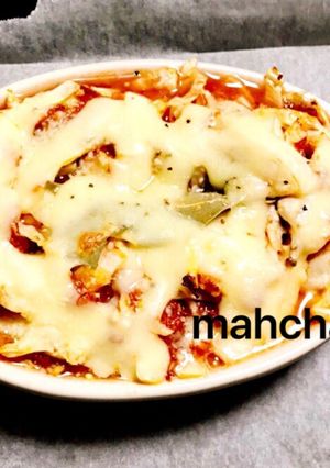簡単！美味♡コンビーフ キャベツチーズ焼-レシピのメイン写真