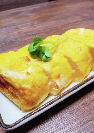 お弁当に♡優しい甘さの卵焼き-レシピのメイン写真