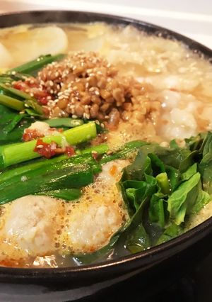 やみつき注意♡辛味噌納豆鍋-レシピのメイン写真