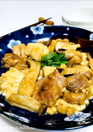 ヘルシー！豆腐とエリンギのとろうま煮-レシピのメイン写真
