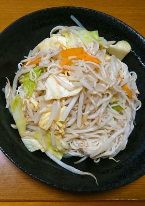 ビーフン風 素麺炒め♪-レシピのメイン写真
