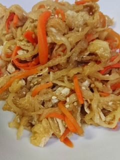 スピーディー!切り干し大根の炒め煮☆-レシピのメイン写真