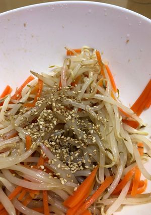 レンジで簡単★もやしと人参のナムル-レシピのメイン写真