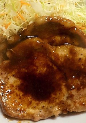 豚テキ 生姜オイスターソース-レシピのメイン写真