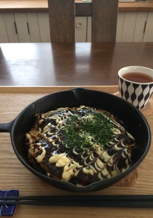 糖質オフ♡大豆粉のお好み焼き-レシピのメイン写真
