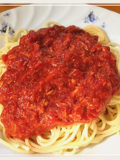 ツナとトマトのパスタ-レシピのメイン写真