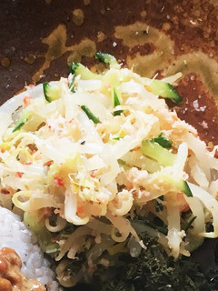 簡単節約!もやしときゅうりとかに缶ナムル-レシピのメイン写真