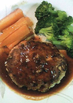 ボリュームたっぷり豆腐ハンバーグ-レシピのメイン写真