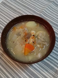ヘルシー豚汁-レシピのメイン写真