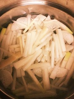 大根の切り方お味噌汁#1-レシピのメイン写真