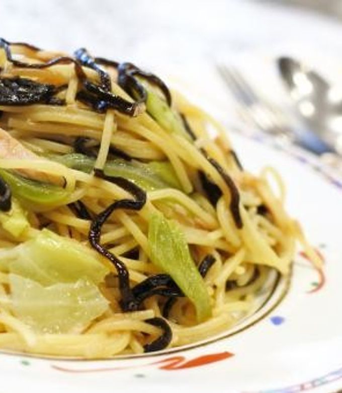 塩こんぶとツナのワンポットパスタ-レシピのメイン写真