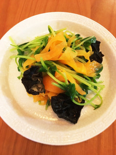 豆苗、人参、きくらげの炒め物♫-レシピのメイン写真