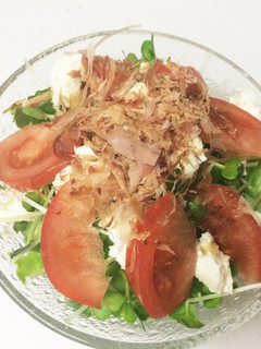 生野菜とクリームチーズのサラダ-レシピのメイン写真