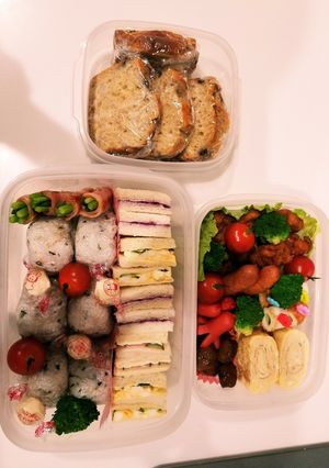 18年お花見お弁当-レシピのメイン写真