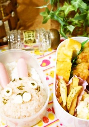 イースター☆ウサビッチ怒りキレネンコ弁当-レシピのメイン写真