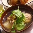 肉団子と小カブのとろとろ和風スープ