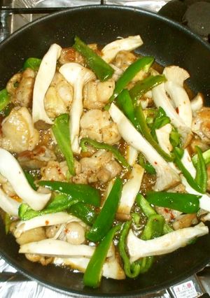 鶏もも肉の甘酢炒め♪簡単豆板醤-レシピのメイン写真