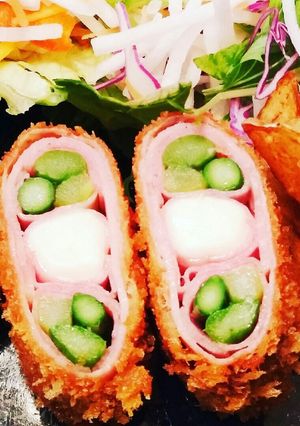 アスパラベーコンチーズフライ-レシピのメイン写真