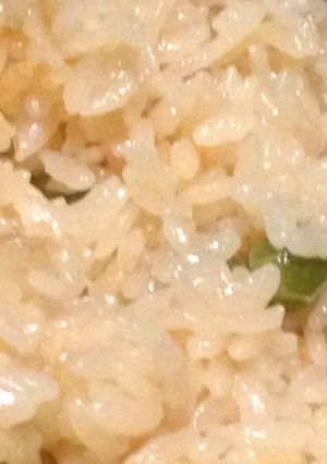 松山あげとグリーンピースの炊き込みご飯-レシピのメイン写真
