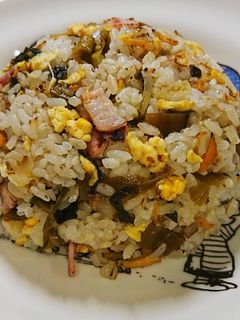 高菜の油炒め de 高菜チャーハン-レシピのメイン写真