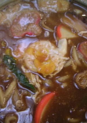 名古屋だがね!簡単味噌煮込みうどん☆-レシピのメイン写真