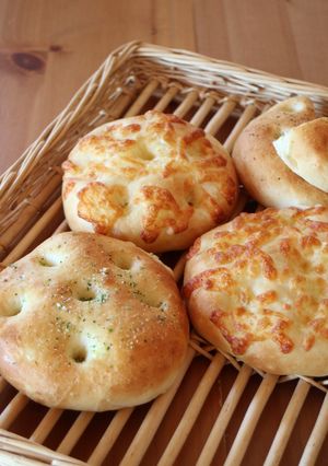こね10分の簡単フォカッチャ-レシピのメイン写真