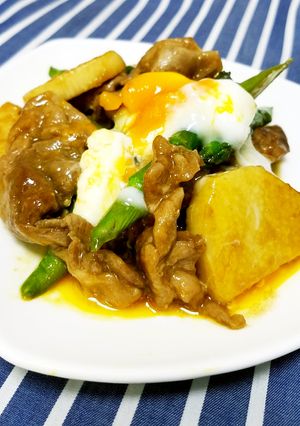 温玉と豚肉の韓国風焼き肉♡時短簡単美味♪-レシピのメイン写真
