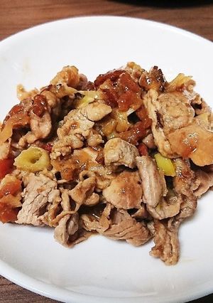 豚肉の梅肉焼き-レシピのメイン写真