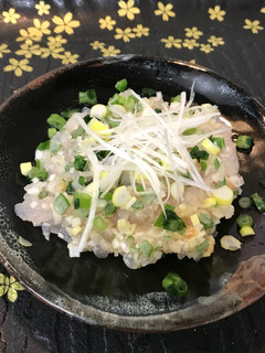 美味!ウミタナゴのなめろう風-レシピのメイン写真