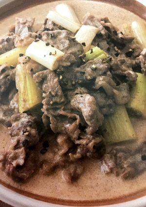 レンジで簡単★ビーフストロガノフ-レシピのメイン写真