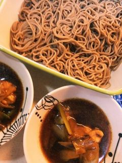鳥南蛮つけ蕎麦-レシピのメイン写真