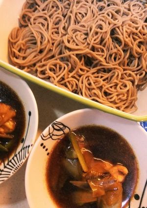 鳥南蛮つけ蕎麦-レシピのメイン写真