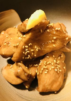 鶏肉の薄切りサッと炒め☆甘辛蜂蜜ソース-レシピのメイン写真