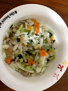 離乳食後期 焼うどん-レシピのメイン写真