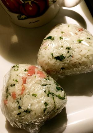 からし菜とスパムの混ぜご飯-レシピのメイン写真