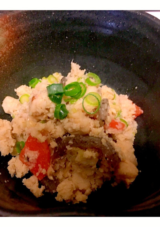 本日のお通し⑤おからの煮物-レシピのメイン写真