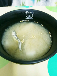 小魚と大根の味噌汁-レシピのメイン写真