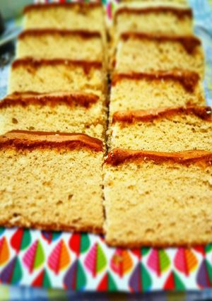 ついつい食べ過ぎちゃうハチミツカステラ-レシピのメイン写真