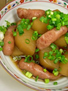 大根とウインナーの和風煮物♪-レシピのメイン写真