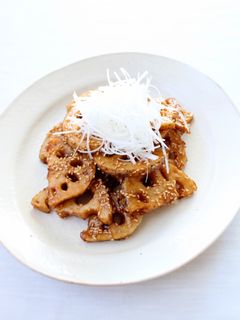 直ぐに出来る!【れんこんの甘酢炒め】-レシピのメイン写真