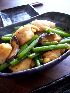 にんにくの芽と鶏肉のオイスター炒め☆-レシピのメイン写真